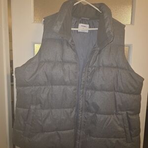 Gray Puffer Vest